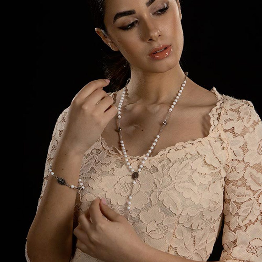 BRACCILAE CHICCHI DI TESORO CON AGATA – 6mm