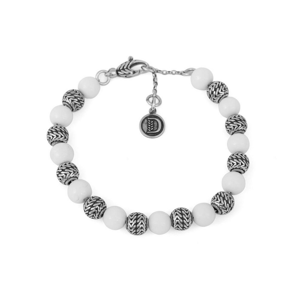 BRACCIALE CHICCHI DI TESORO CON AGATA – 8mm