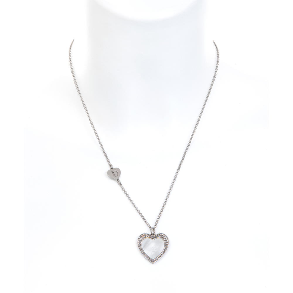 COLLANA CUORE MADREPERLA