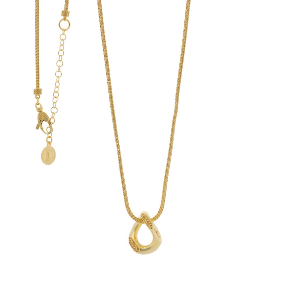 COLLANA ROCK SPIGA DORATO