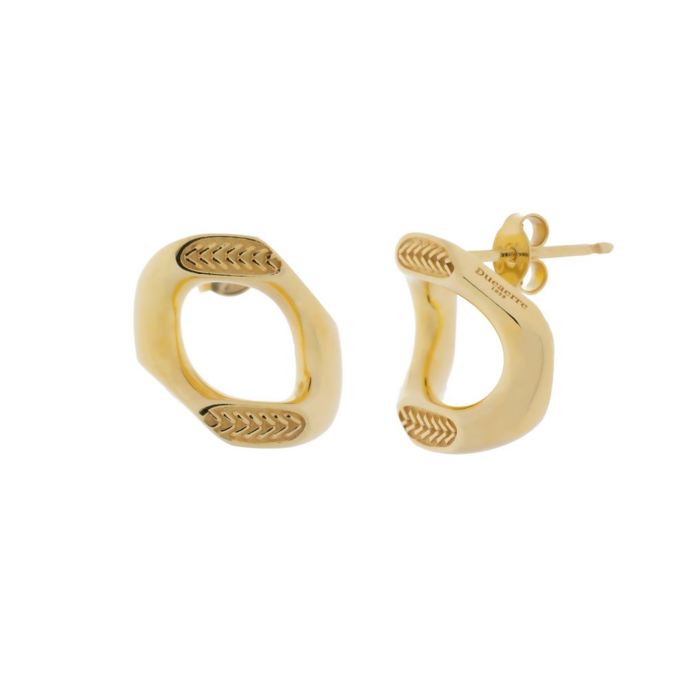 ORECCHINI ROCK SPIGA DORATO