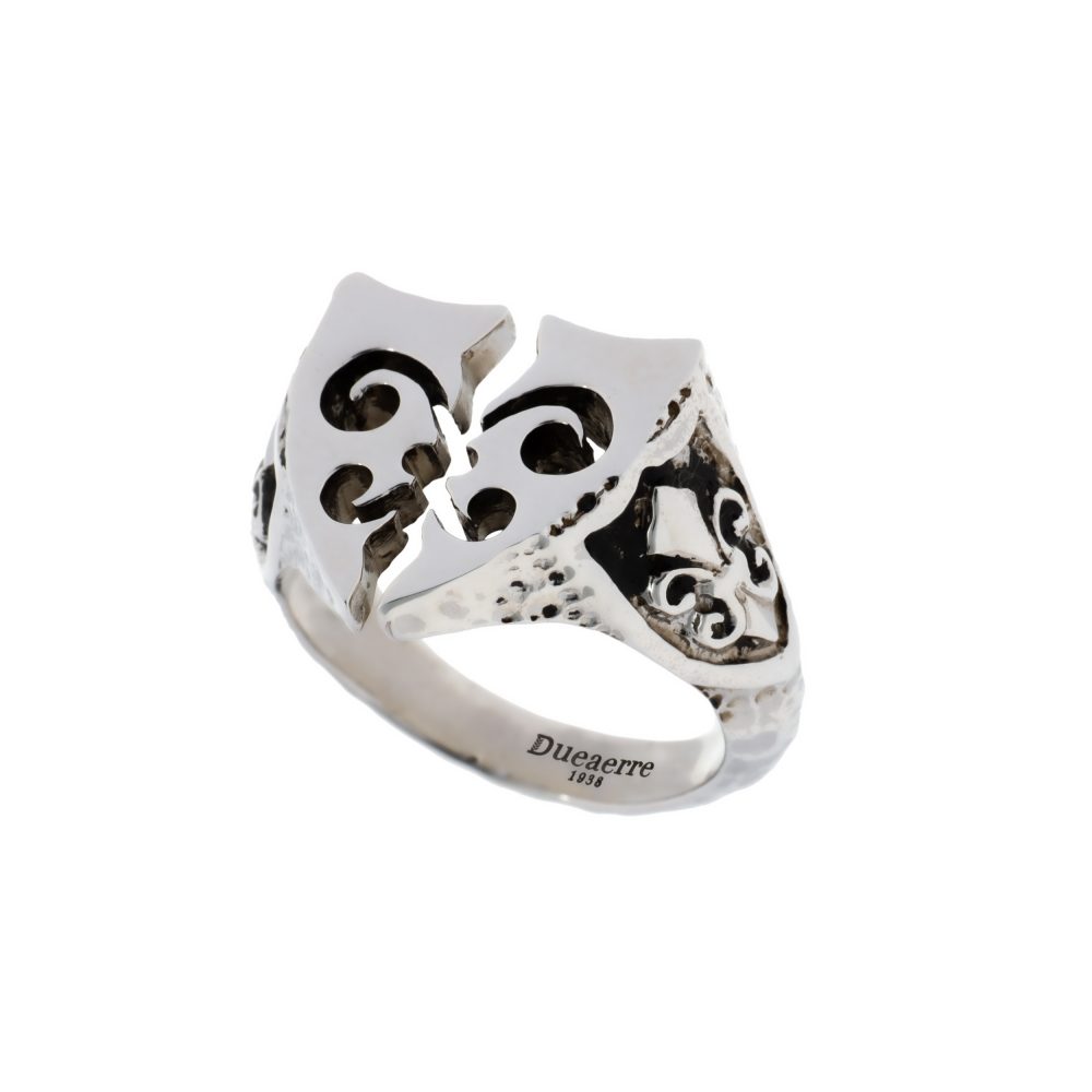 ANELLO CHEVALIER ROCK GIGLIO