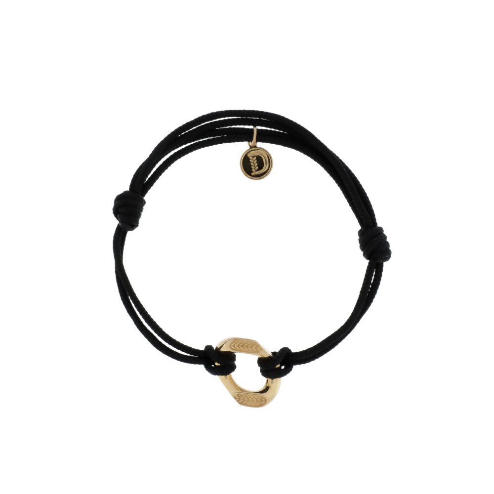 BRACCIALE ROCK SPIGA DORATO